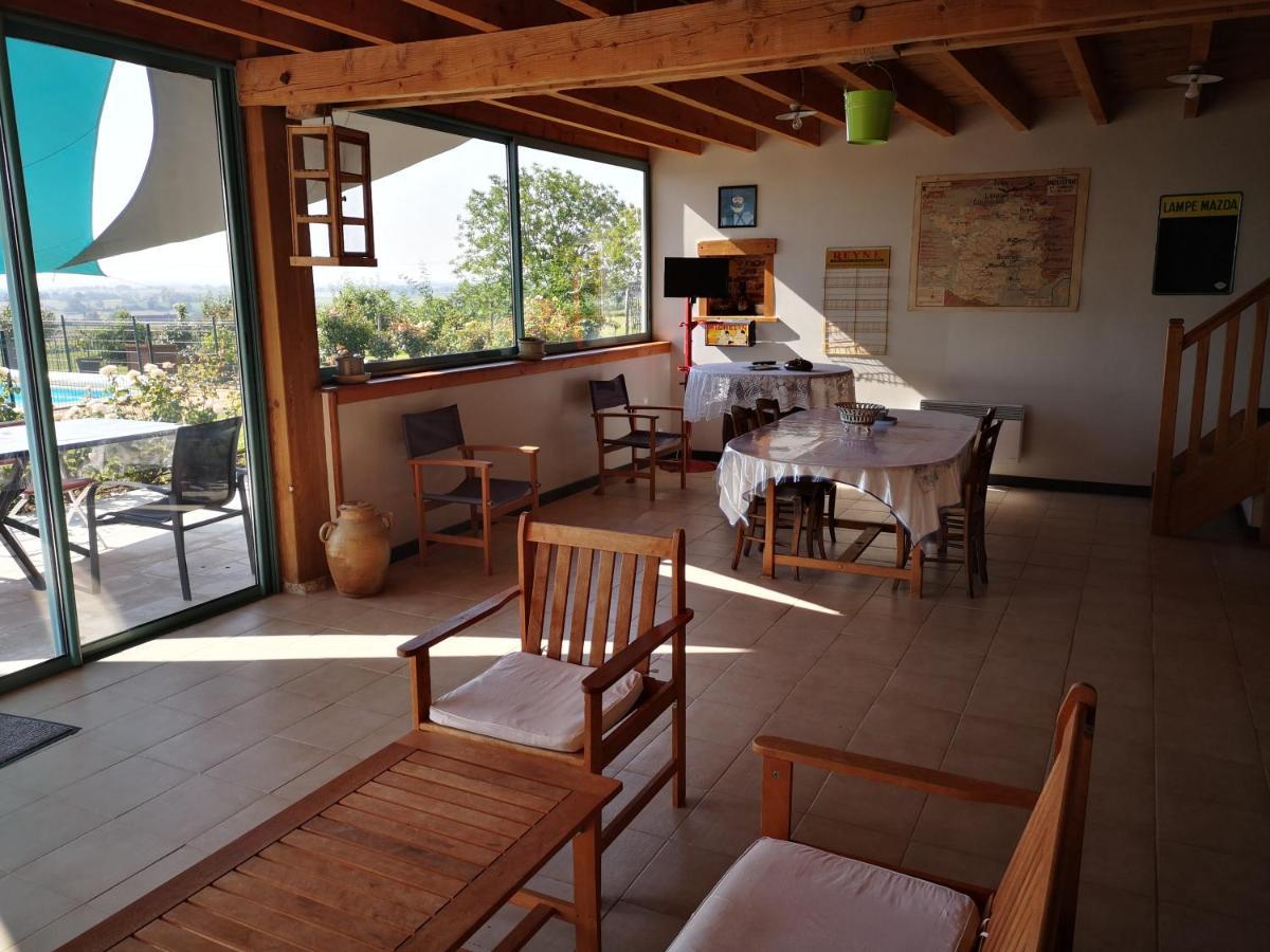 Villa Meublé de campagne au calme à Louchy-Montfand Extérieur photo