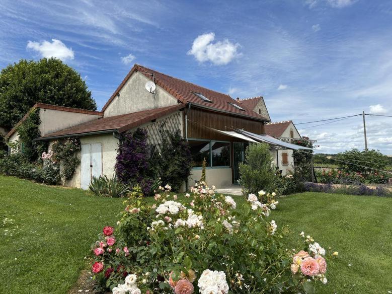 Villa Meublé de campagne au calme à Louchy-Montfand Extérieur photo